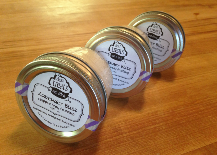 Natural body care products - Lavender body butter by Clean Treats
