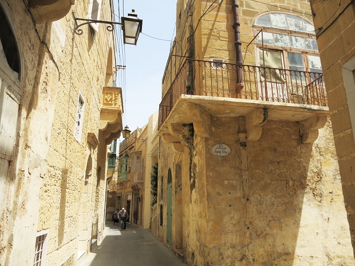 Street in Gozo (Malta)